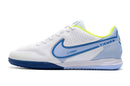 Nike React Tiempo Legend 9 Pro Futsal " Branco Azul "