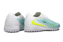 CHUTEIRA SOCIETY NIKE PHANTOM REACTX 6 PRO TF VERDE ÁGUA/BRANCO/AMARELO NEON (PRONTA ENTREGA)