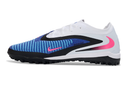 CHUTEIRA SOCIETY NIKE PHANTOM 6 ELITE BRANCA/AZUL (PRONTA ENTREGA)