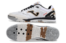 CHUTEIRA FUTSAL JOMA TOP FLEX PRETA/BRANCA (PRONTA ENTREGA)