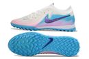 CHUTEIRA SOCIETY NIKE PHANTOM LUNA GX 2 BRANCO/AZUL CLARO/ROSA CLARO (PRONTA ENTREGA)