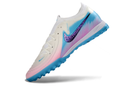 CHUTEIRA SOCIETY NIKE PHANTOM LUNA GX 2 BRANCO/AZUL CLARO/ROSA CLARO (PRONTA ENTREGA)