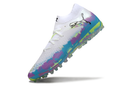 CHUTEIRA SOCIETY PUMA FUTURE 8 MG BRANCA/ROXO (PRONTA ENTREGA)