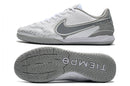 Nike React Tiempo Legend 9 Pro Futsal " Branco Cinza "