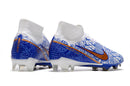 Chuteira NIKE Air Zoom Superfly 9 Elite FG Azul Branco