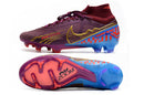 Chuteira NIKE Air Zoom Superfly 9 Elite FG Mbappe Vinho Azul