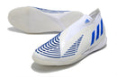 CHUTEIRA ADIDAS PREDATOR EDGE.+ FUTSAL " Branco Azul "