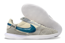 CHUTEIRA FUTSAL NIKE STREET GATO CINZA - AZUL (PRONTA ENTREGA)