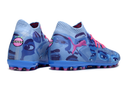 CHUTEIRA SOCIETY PUMA FUTURE ULTIMATE MG AZUL/ROXA (PRONTA ENTREGA)