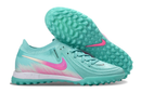 CHUTEIRA SOCIETY NIKE PHANTOM LUNA GX 2 VERDE CLARO/ROSA (PRONTA ENTREGA)