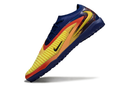 CHUTEIRA SOCIETY NIKE PHANTOM GX TF AZUL MARINHO/AMARELO (PRONTA ENTREGA)