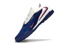 CHUTEIRA SOCIETY NIKE PHANTOM REACTX 6 PRO TF AZUL ROYAL BRANCO E LARANJA (PRONTA ENTREGA)