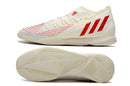 CHUTEIRA ADIDAS PREDATOR EDGE.1 FUTSAL " Branco Vermelho"