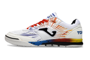 CHUTEIRA JOMA TOP FLEX MUNDIAL FUTSAL BRANCA (PRONTA ENTREGA)