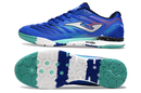 CHUTEIRA FUTSAL JOMA TOP FLEX AZUL/VERDE (PRONTA ENTREGA)