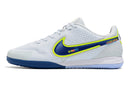 Nike React Tiempo Legend 9 Pro Futsal " Branco Azul Claro "