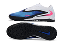 CHUTEIRA SOCIETY NIKE PHANTOM 6 ELITE BRANCA/AZUL (PRONTA ENTREGA)