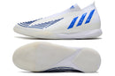 CHUTEIRA ADIDAS PREDATOR EDGE.+ FUTSAL " Branco Azul "