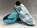 CHUTEIRA NIKE HYPERVENOM SE SOCIETY PRETO AZUL ( muda de cor ao tocar na agua )