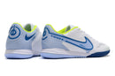 Nike React Tiempo Legend 9 Pro Futsal " Branco Azul "