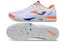 CHUTEIRA FUTSAL JOMA TOP FLEX BRANCO/LARANJA (PRONTA ENTREGA)