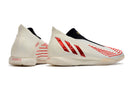 CHUTEIRA ADIDAS PREDATOR EDGE.+ FUTSAL " Branco Vermelho "