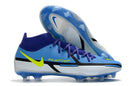 NIKE PHANTOM GT 2 ELITE BOTINHA " Branco Azul "