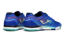 CHUTEIRA FUTSAL JOMA TOP FLEX AZUL/VERDE (PRONTA ENTREGA)