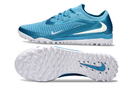CHUTEIRA SOCIETY NIKE PHANTOM REACTX 6 PRO TF AZUL CLARO E BRANCO (PRONTA ENTREGA)