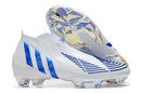Adidas Predator Edge Geometric+ FG " BRANCO AZUL "
