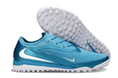 CHUTEIRA SOCIETY NIKE PHANTOM REACTX 6 PRO TF AZUL CLARO E BRANCO (PRONTA ENTREGA)