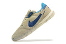 CHUTEIRA NIKE STREET GATO FUTSAL IC - BEGE/AZUL (PRONTA ENTREGA)