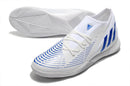 CHUTEIRA ADIDAS PREDATOR EDGE.1 FUTSAL " Branco Azul "