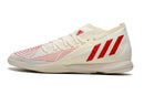 CHUTEIRA ADIDAS PREDATOR EDGE.1 FUTSAL " Branco Vermelho"