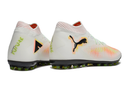 CHUTEIRA SOCIETY PUMA FUTURE 8 MG BRANCA/LARANJA (PRONTA ENTREGA)