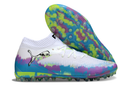 CHUTEIRA SOCIETY PUMA FUTURE 8 MG BRANCA/ROXO (PRONTA ENTREGA)