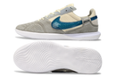 CHUTEIRA FUTSAL NIKE STREET GATO CINZA - AZUL (PRONTA ENTREGA)