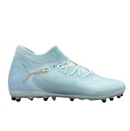 CHUTEIRA SOCIETY PUMA FUTURE ULTIMATE MG AZUL CLARO (PRONTA ENTREGA)