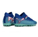CHUTEIRA SOCIETY PUMA FUTURE ULTIMATE MG AZUL/VERDE (PRONTA ENTREGA)