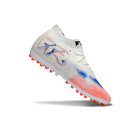 CHUTEIRA SOCIETY PUMA FUTURE ULTIMATE MG BRANCA/LARANJA (PRONTA ENTREGA)