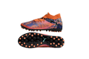 CHUTEIRA SOCIETY PUMA FUTURE ULTIMATE MG LARANJA/AZUL (PRONTA ENTREGA)