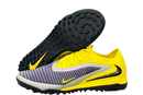 CHUTEIRA SOCIETY NIKE PHANTOM REACTX 6 PRO TF AMARELO CINZA E PRETO (PRONTA ENTREGA)