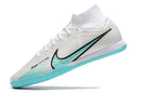 Nike Air Zoom Mercurial Superfly IX Elite Futsal " Branco Azul Marinho "