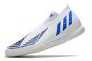 CHUTEIRA ADIDAS PREDATOR EDGE.+ FUTSAL " Branco Azul "