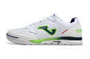 CHUTEIRA FUTSAL JOMA TOP FLEX BRANCO/VERDE (PRONTA ENTREGA)