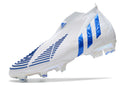 Adidas Predator Edge Geometric+ FG " BRANCO AZUL "