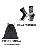 KIT JOGADOR MEIA PROSOCKS + PORTA CHUTEIRAS