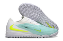 CHUTEIRA SOCIETY NIKE PHANTOM REACTX 6 PRO TF VERDE ÁGUA/BRANCO/AMARELO NEON (PRONTA ENTREGA)