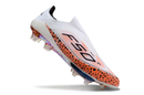 ADIDAS F50 INFANTIL 34 AO 38 BRANCO LARANJA SAVANA