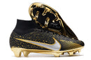 Chuteira NIKE Air Zoom Superfly 9 Elite FG PRETO DOURADO